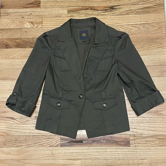 Outback Red (OBR) Women’s Utility Safari Blazer Jacket – Olive Medium - Picture 3 of 9